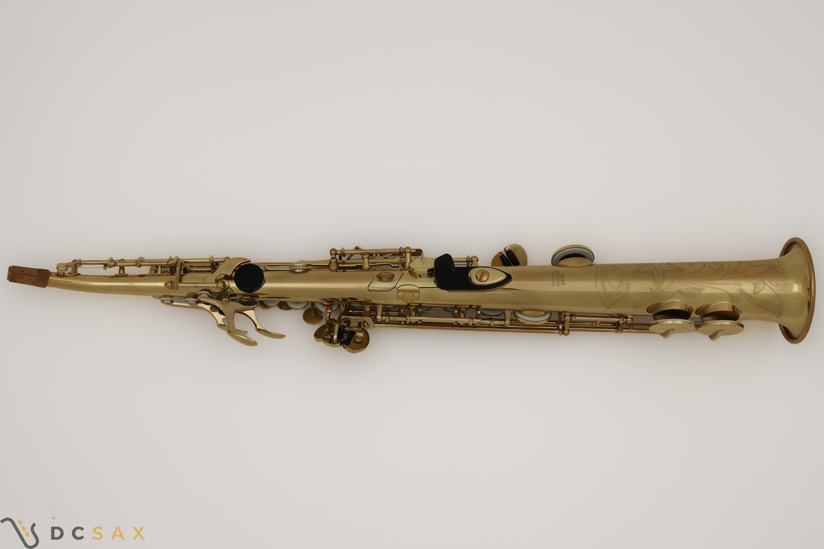Yamaha YSS-62R Soprano Saxophone, Purple Label, Near Mint, Just Serviced