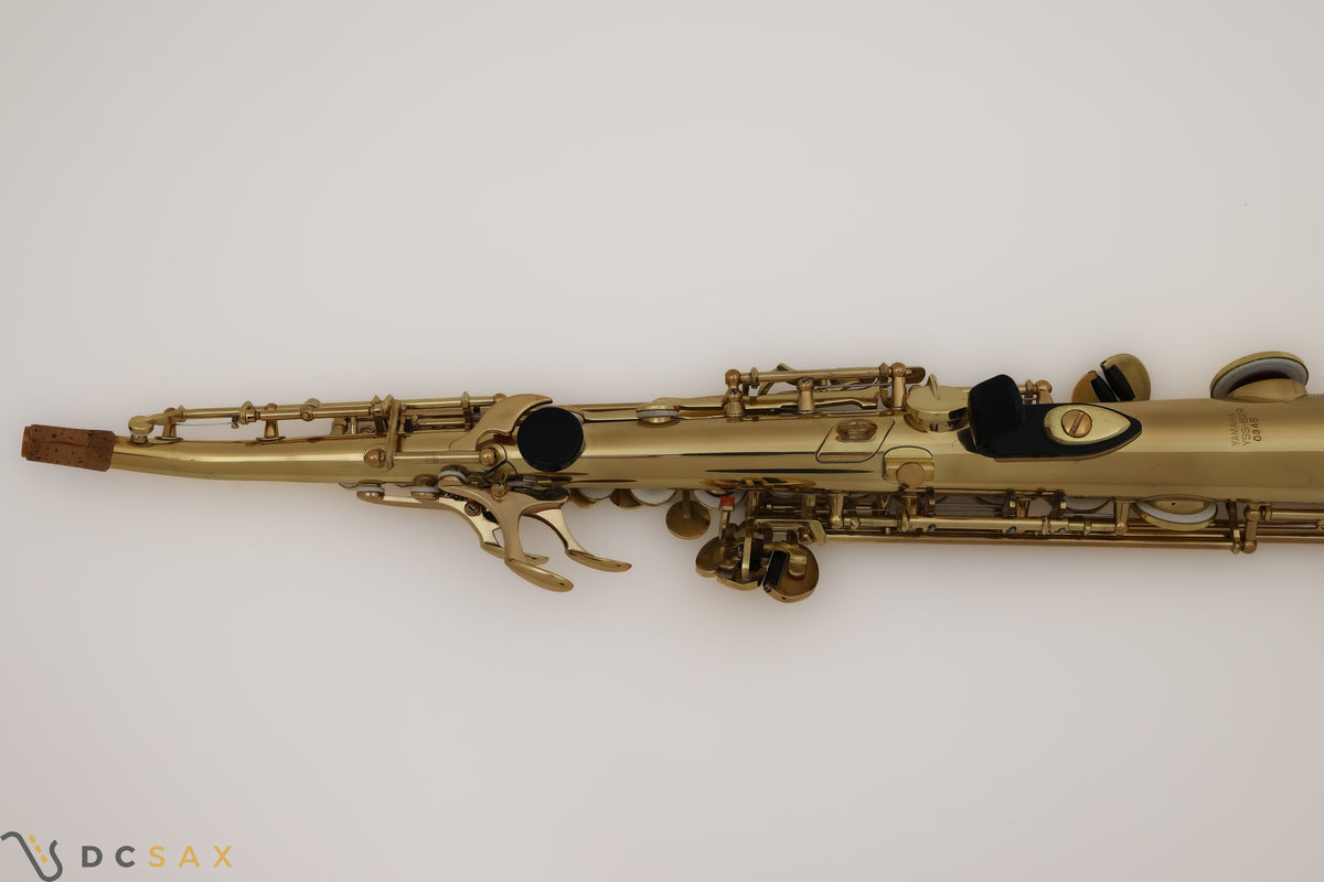 Yamaha YSS-62R Soprano Saxophone, Purple Label, Near Mint, Just Serviced