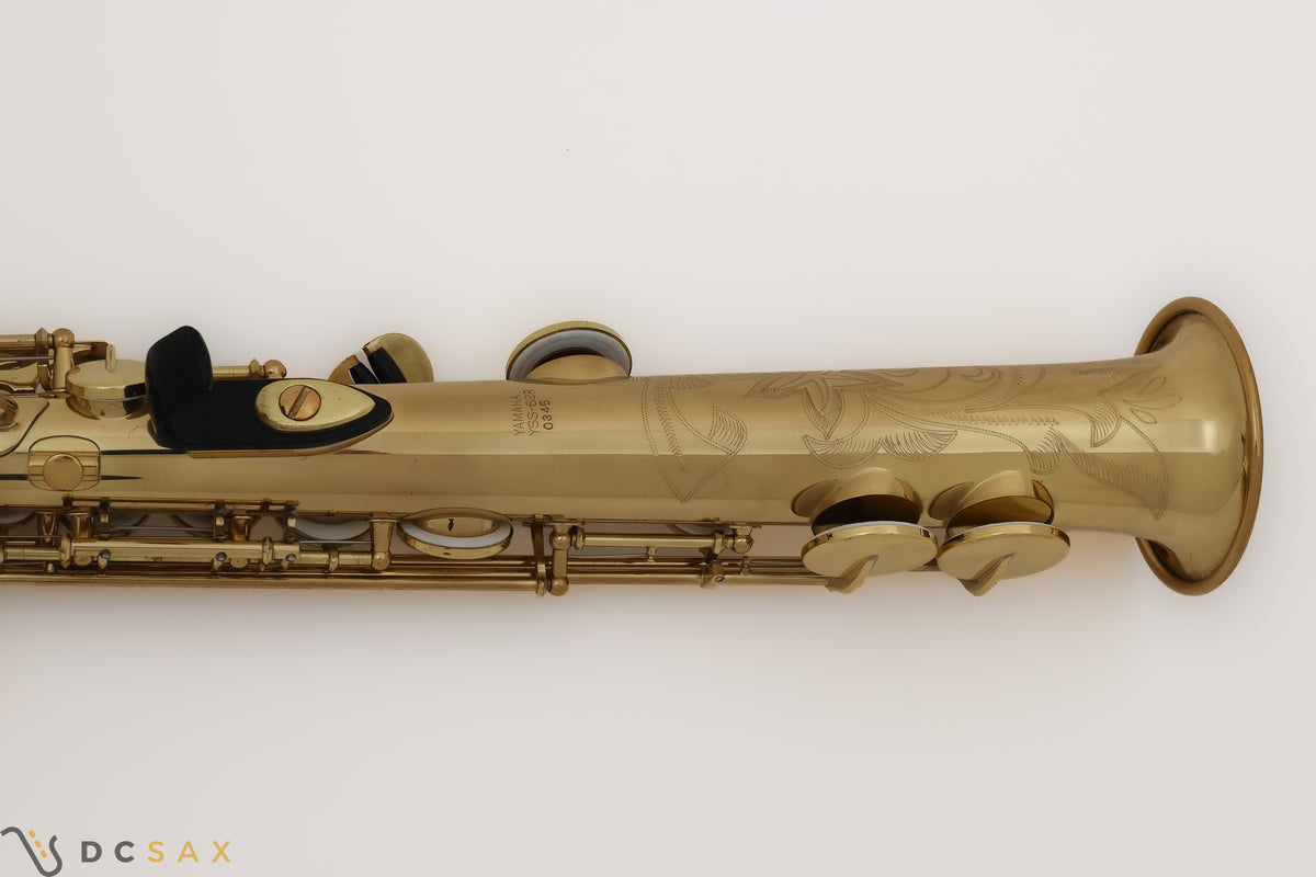 Yamaha YSS-62R Soprano Saxophone, Purple Label, Near Mint, Just Serviced