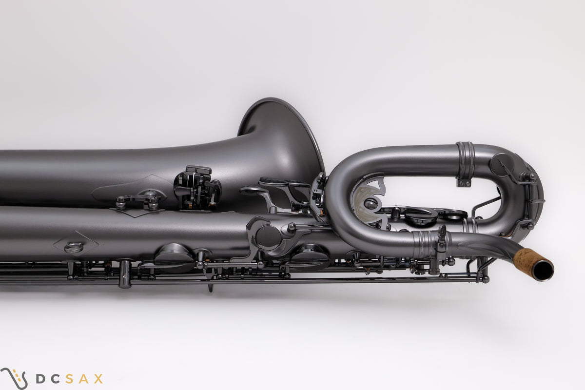 Cannonball Big Bell Stone Series B5 Baritone Saxophone Raven, Low A, Near Mint