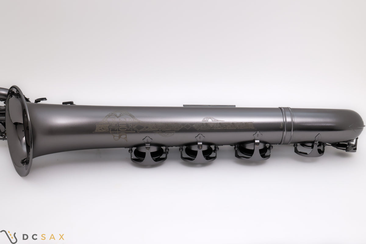 Cannonball Big Bell Stone Series B5 Baritone Saxophone Raven, Low A, Near Mint