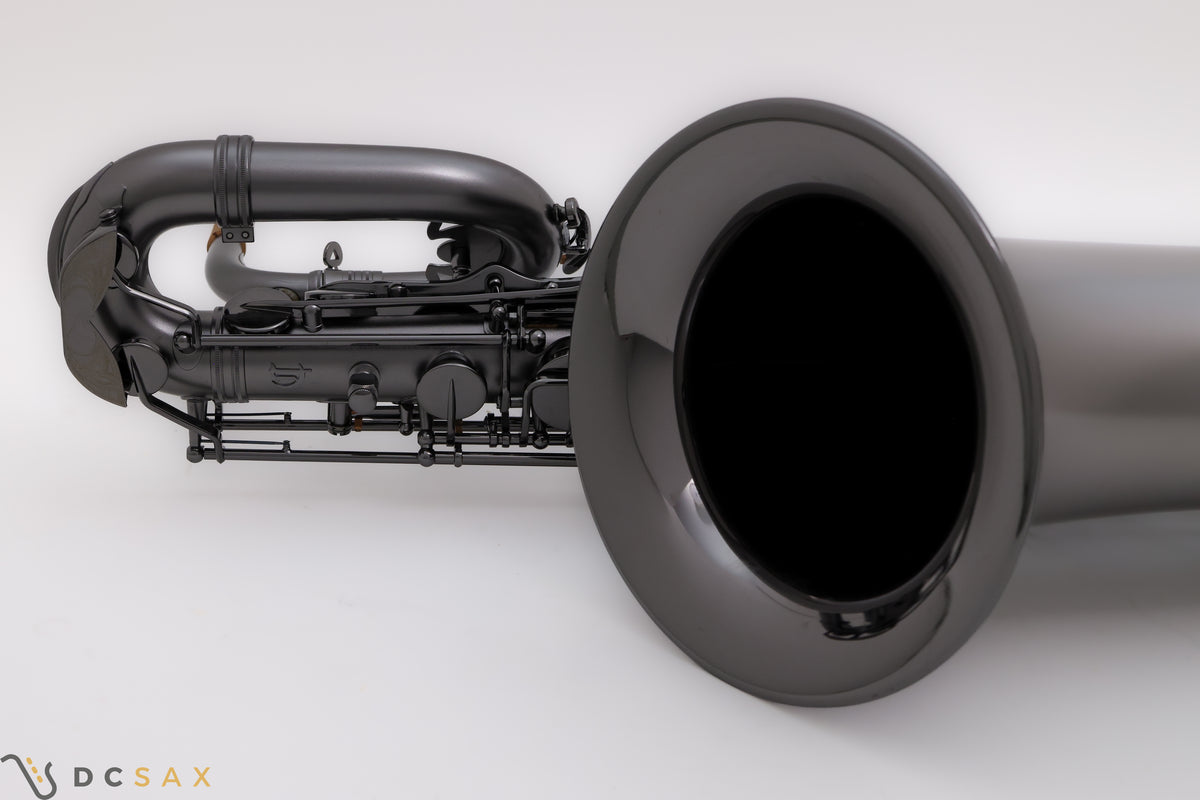 Cannonball Big Bell Stone Series B5 Baritone Saxophone Raven, Low A, Near Mint