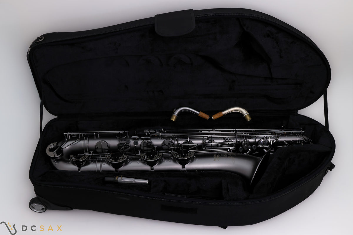 Cannonball Big Bell Stone Series B5 Baritone Saxophone Raven, Low A, Near Mint