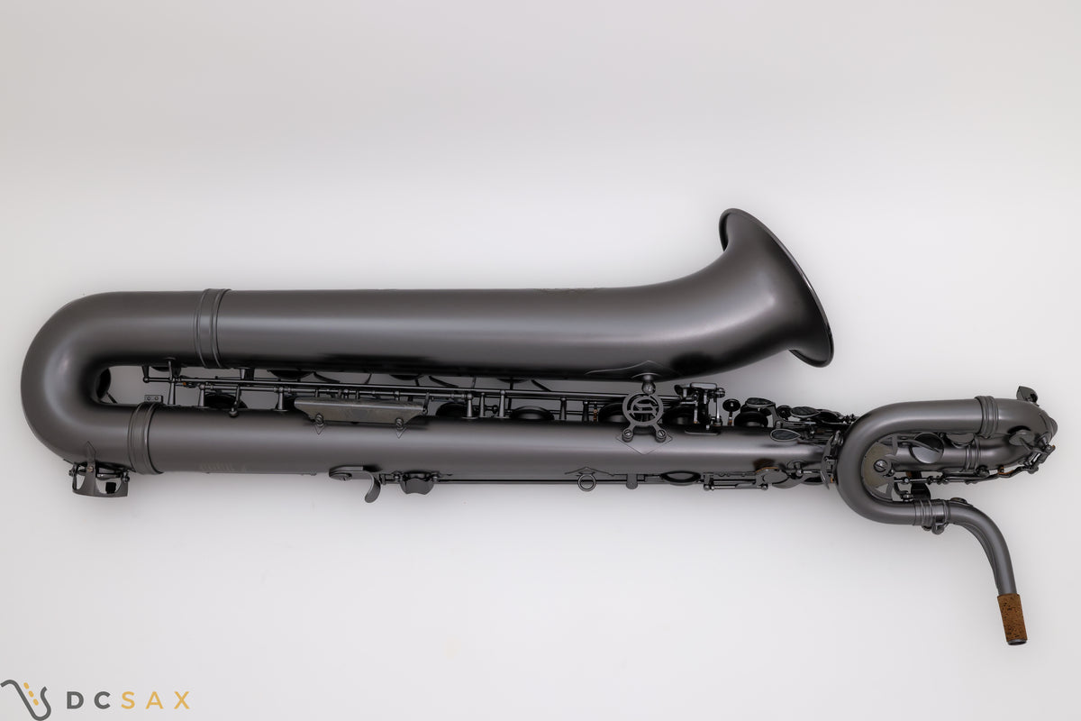 Cannonball Big Bell Stone Series B5 Baritone Saxophone Raven, Low A, Near Mint