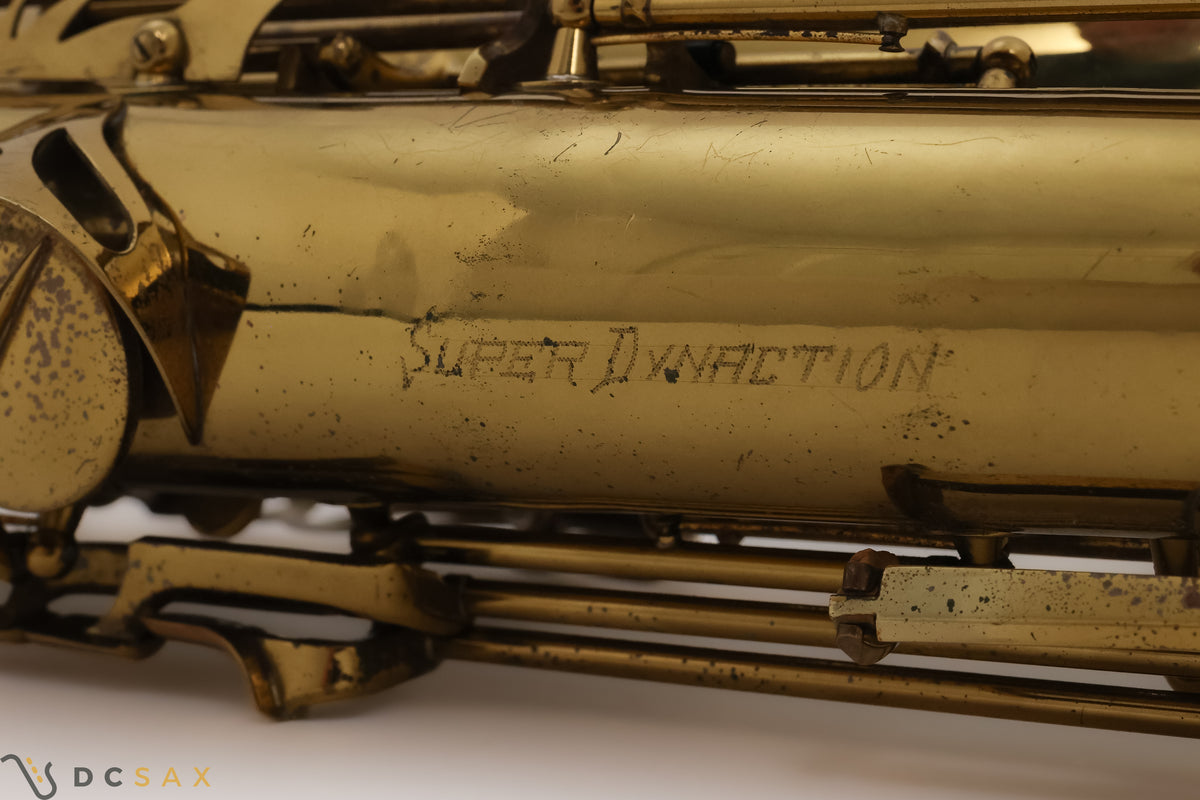 1972 19,xxx Buffet Super Dynaction Tenor Saxophone, 99% Original Lacquer, Excellent Condition