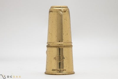 1950's Selmer Two Screw Tenor Saxophone Ligature and Cap Set, From Mark VI