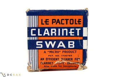 1930's Le Pactole Clarinet Swab With Box