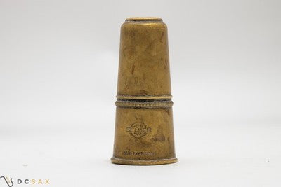 1950's Selmer Two Screw Alto Saxophone Ligature and Cap Set, Oval Screws