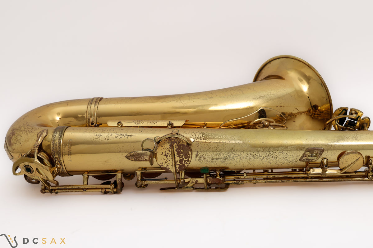 1948 35,xxx Selmer SBA Super Balanced Action Tenor Saxophone, Recent Overhaul, Just Serviced