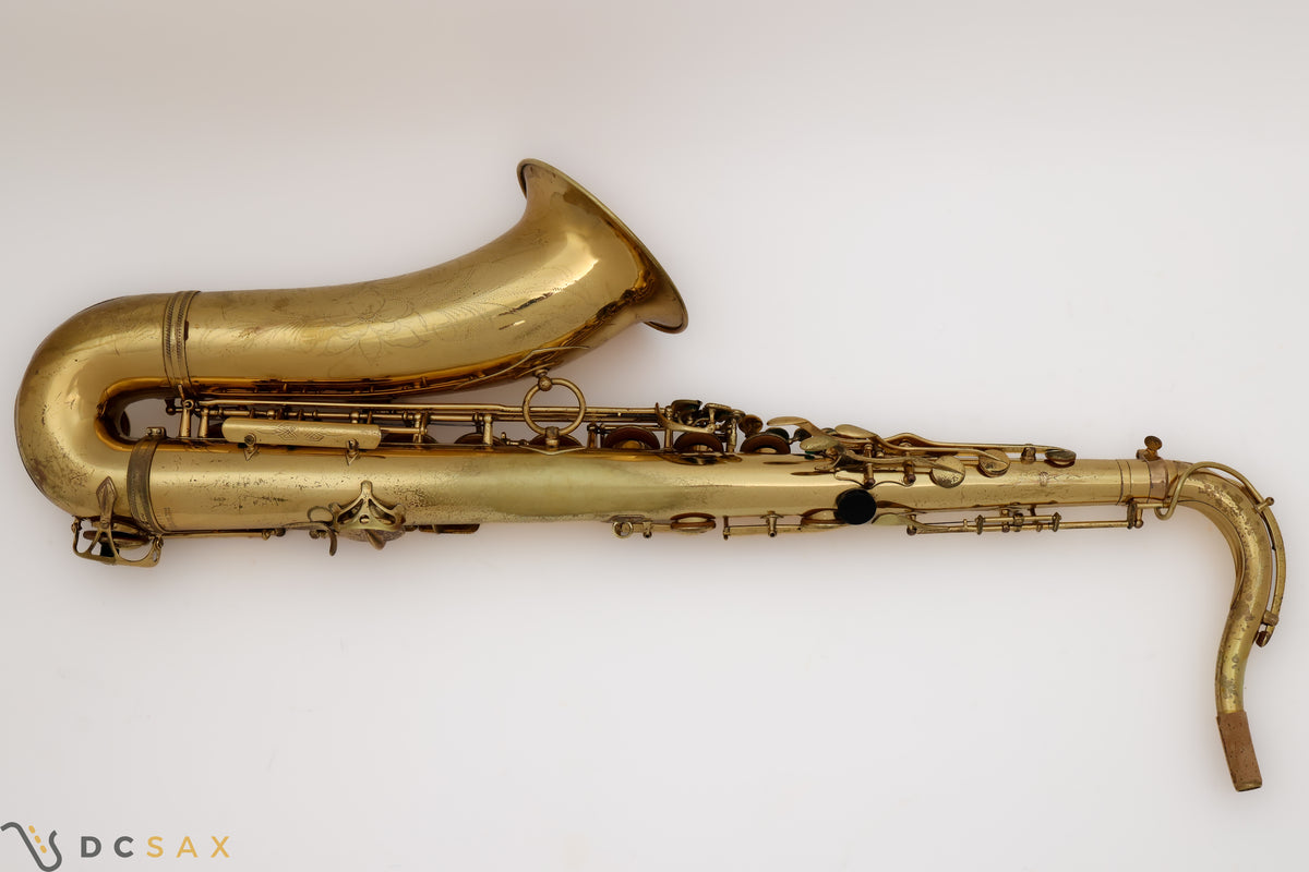 1948 35,xxx Selmer SBA Super Balanced Action Tenor Saxophone, Recent Overhaul, Just Serviced