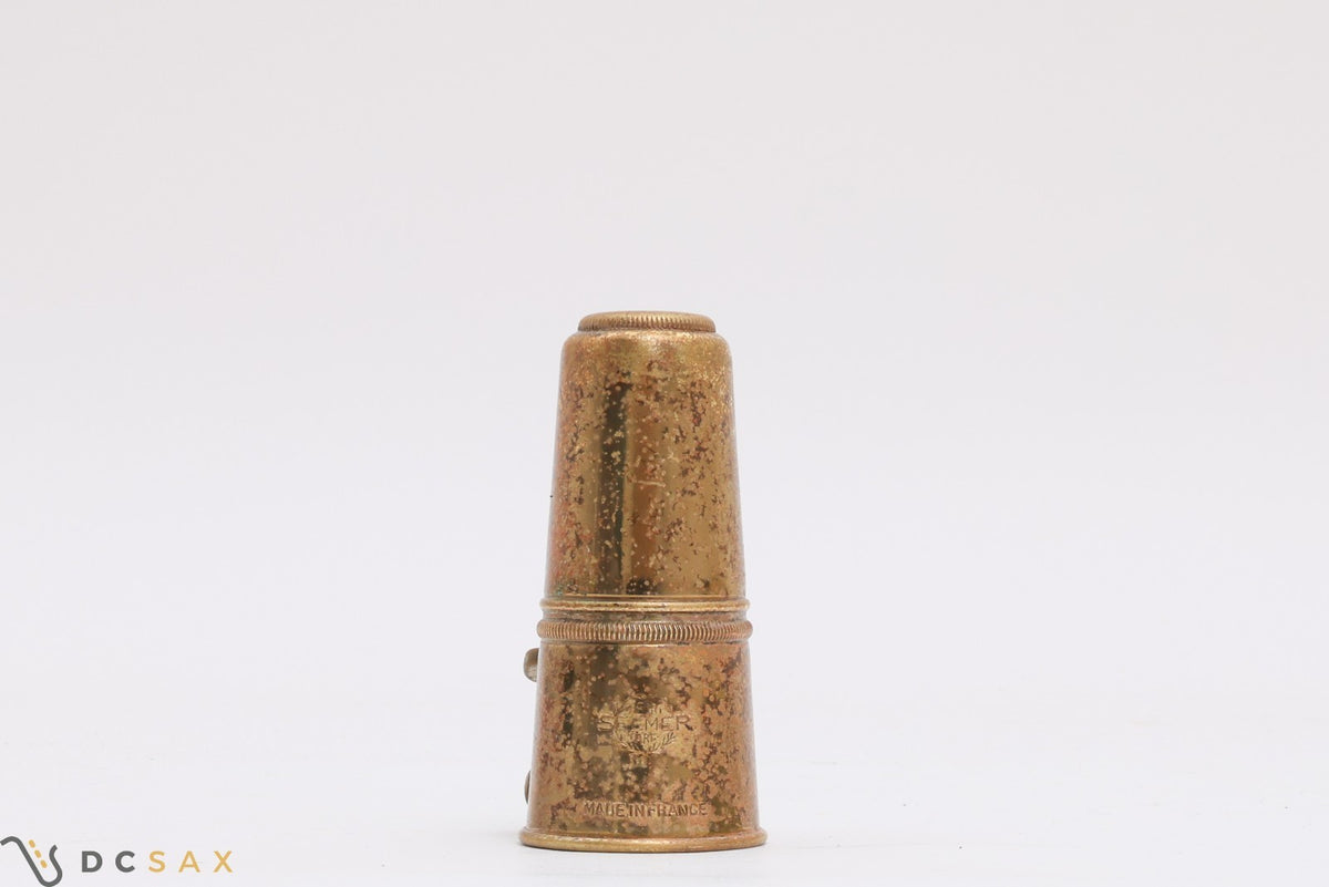 Vintage Selmer Two Screw Alto Saxophone Ligature and Cap Set From Mark VI