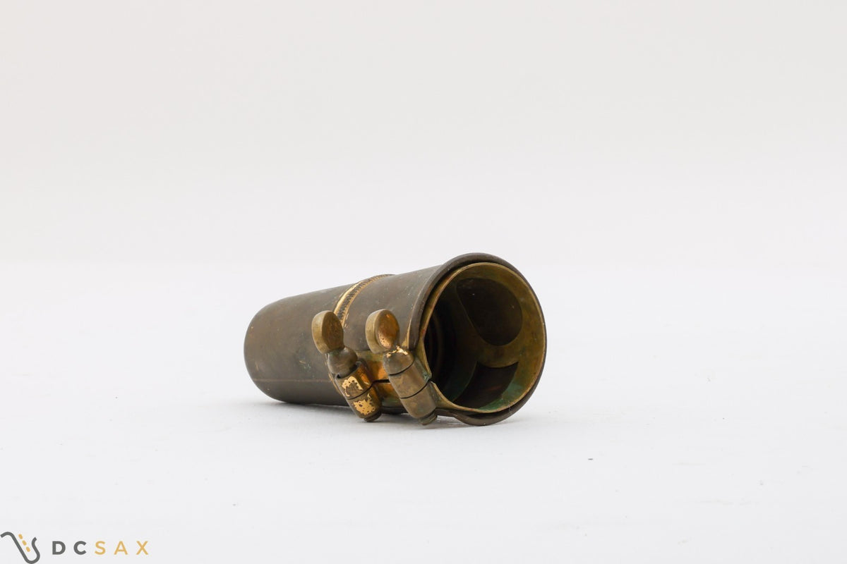 Vintage Selmer Two Screw Alto Saxophone Ligature and Cap Set From Mark VI