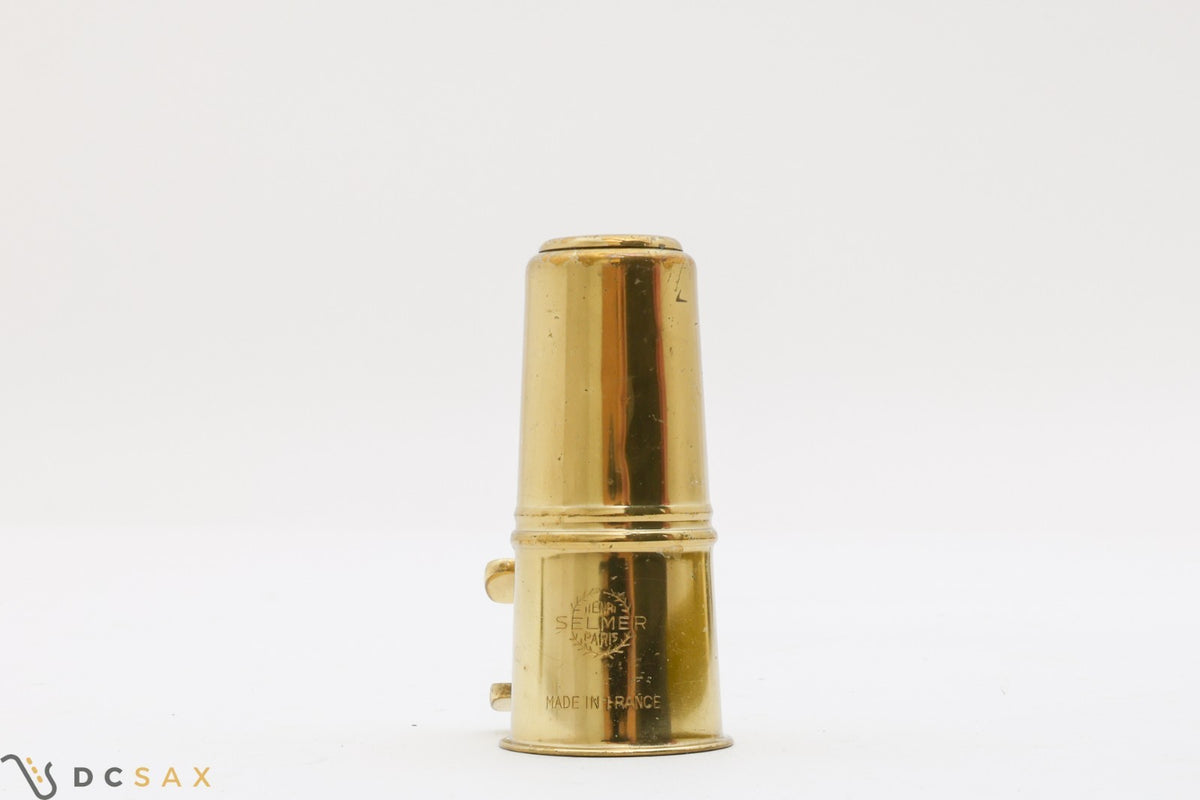 Selmer Two Screw Alto Saxophone Ligature and Cap Set for Hard Rubber Mouthpieces