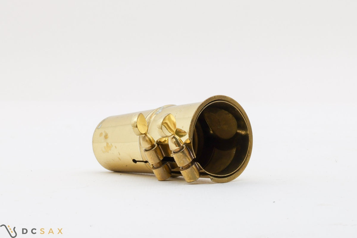 Selmer Two Screw Alto Saxophone Ligature and Cap Set for Hard Rubber Mouthpieces