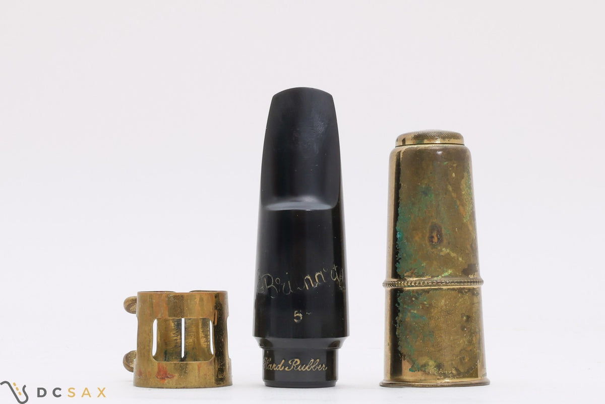 Hard Rubber Brilhart 5* Alto Saxophone Mouthpiece
