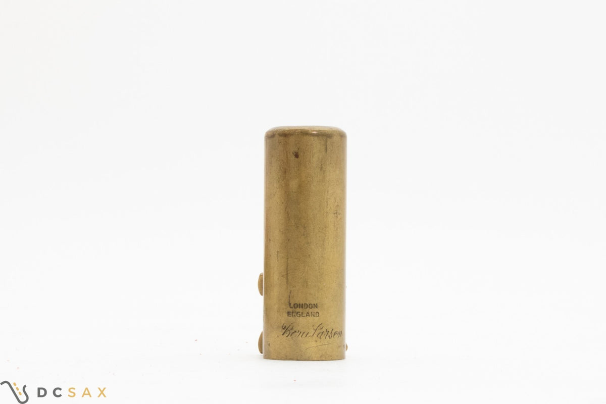 Very Vintage Berg Larsen Slant Signature Alto Saxophone Mouthpiece Plus Ligature