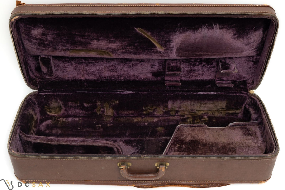 1950's Selmer Trey Pack Chesterfield Tenor Saxophone Case, SBA Era