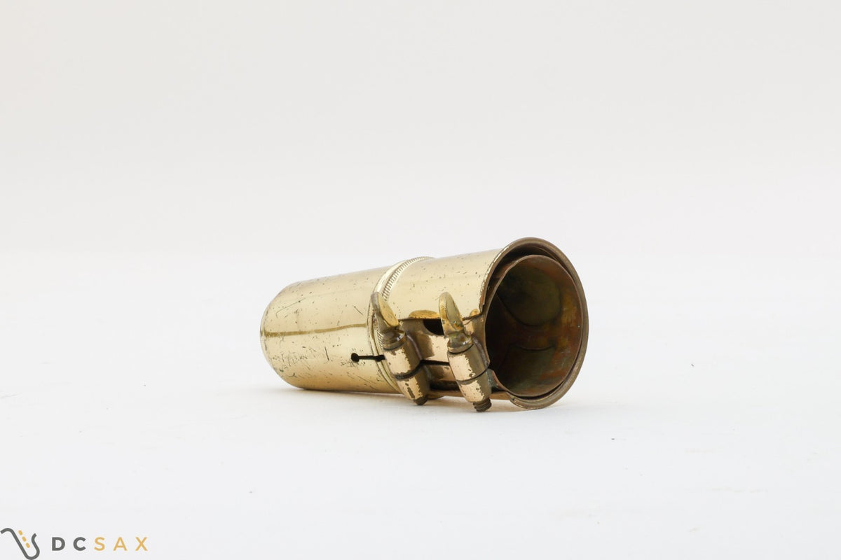 Selmer Two Screw Alto Saxophone Ligature and Cap Set for Hard Rubber Mouthpieces