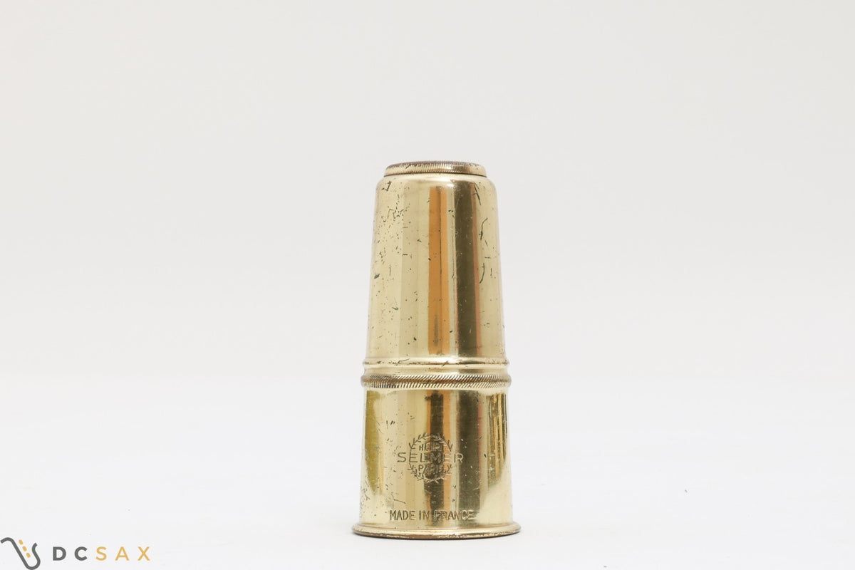 Selmer Two Screw Alto Saxophone Ligature and Cap Set for Hard Rubber Mouthpieces
