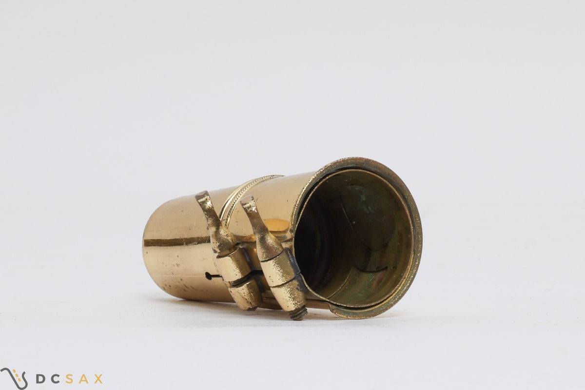 Selmer Two Screw Alto Saxophone Ligature and Cap Set for Hard Rubber Mouthpieces