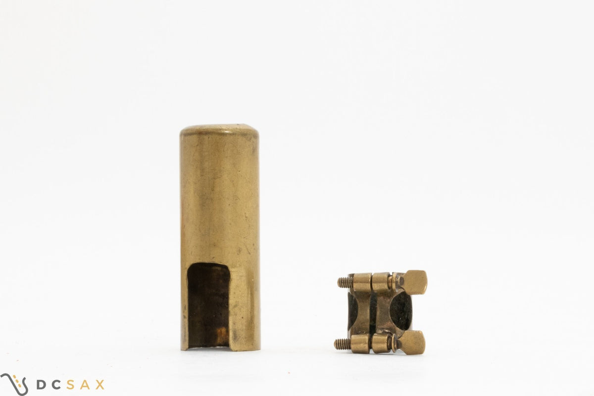 Very Vintage Berg Larsen Slant Signature Alto Saxophone Mouthpiece Plus Ligature