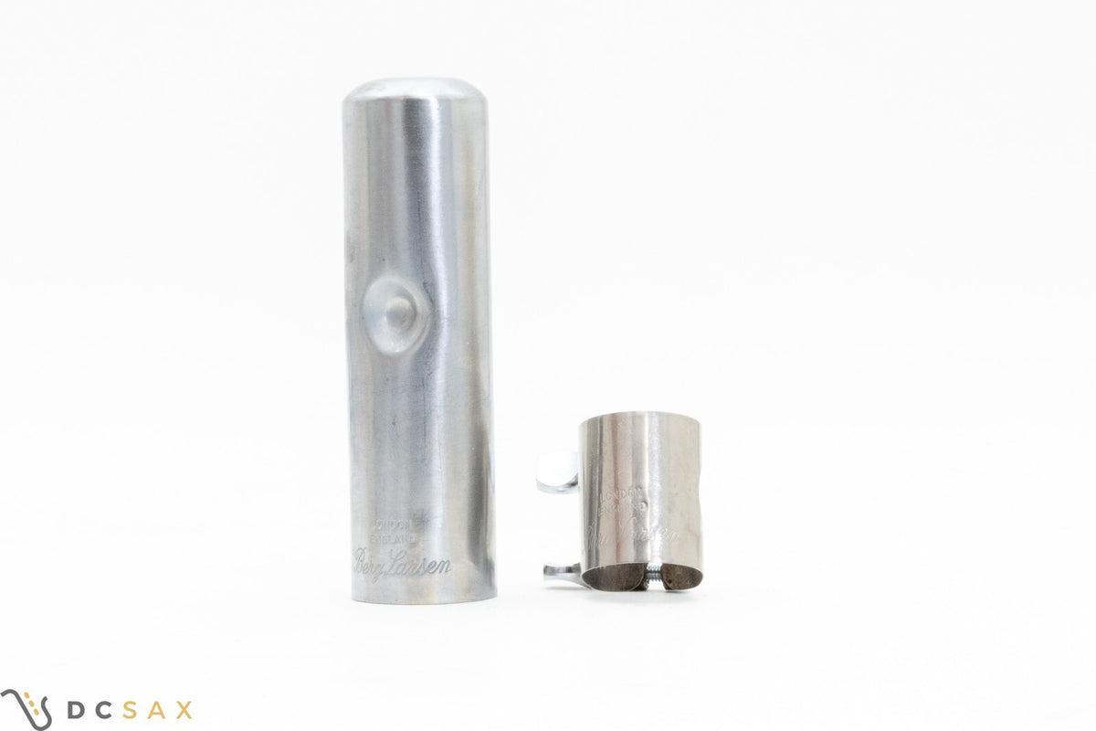 Berg Larsen Baritone Saxophone Ligature and Cap Set, Duck Bill Era