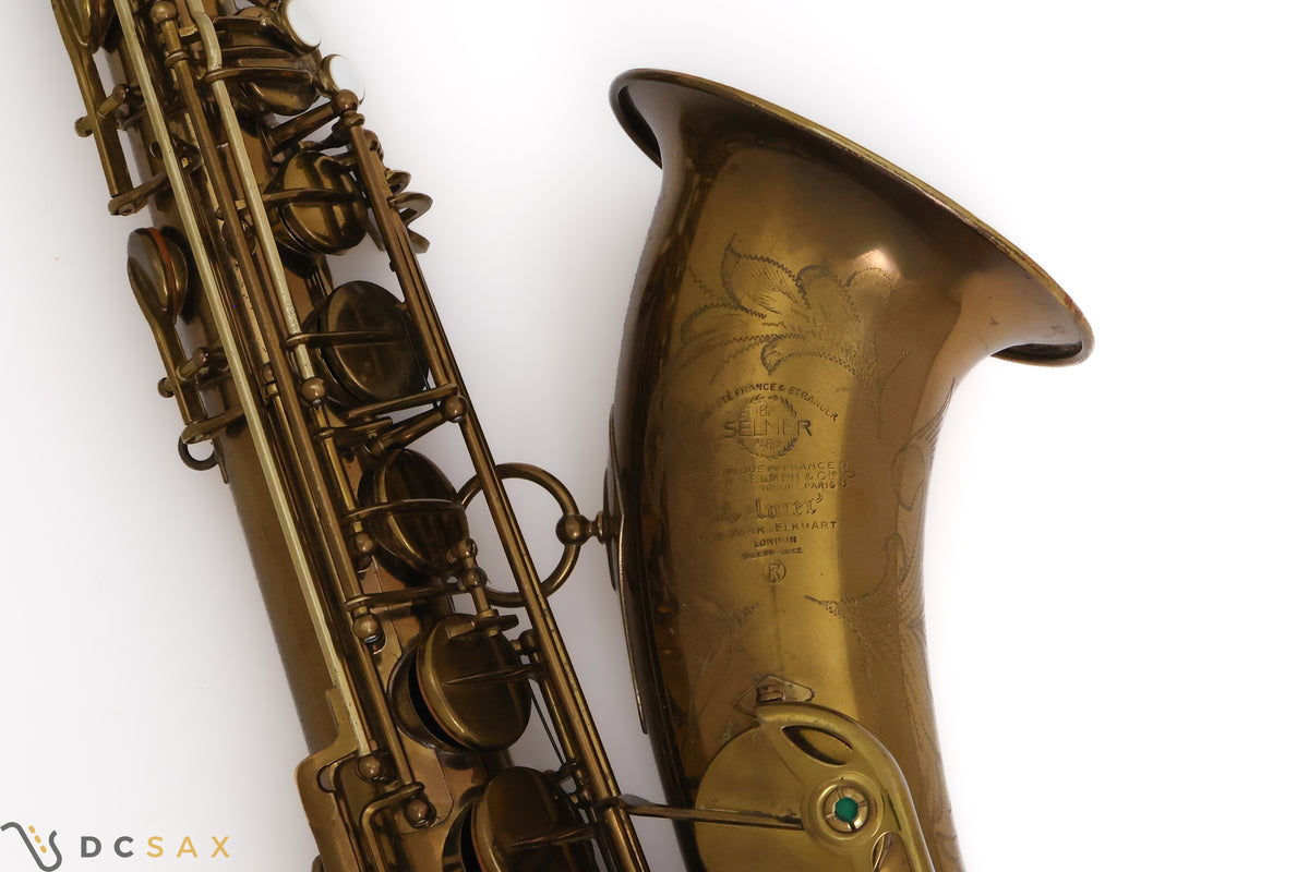 1957 70,xxx Selmer Mark VI Tenor Saxophone, 90% Original Lacquer, New Pads, Video Demo