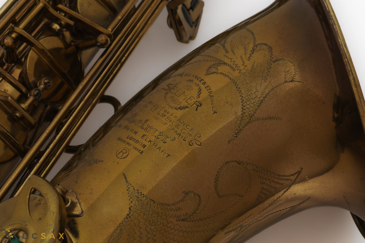 1957 70,xxx Selmer Mark VI Tenor Saxophone, 90% Original Lacquer, New Pads, Video Demo