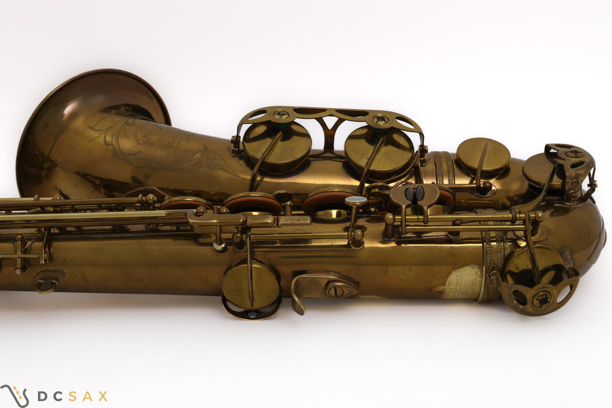 1957 70,xxx Selmer Mark VI Tenor Saxophone, 90% Original Lacquer, New Pads, Video Demo