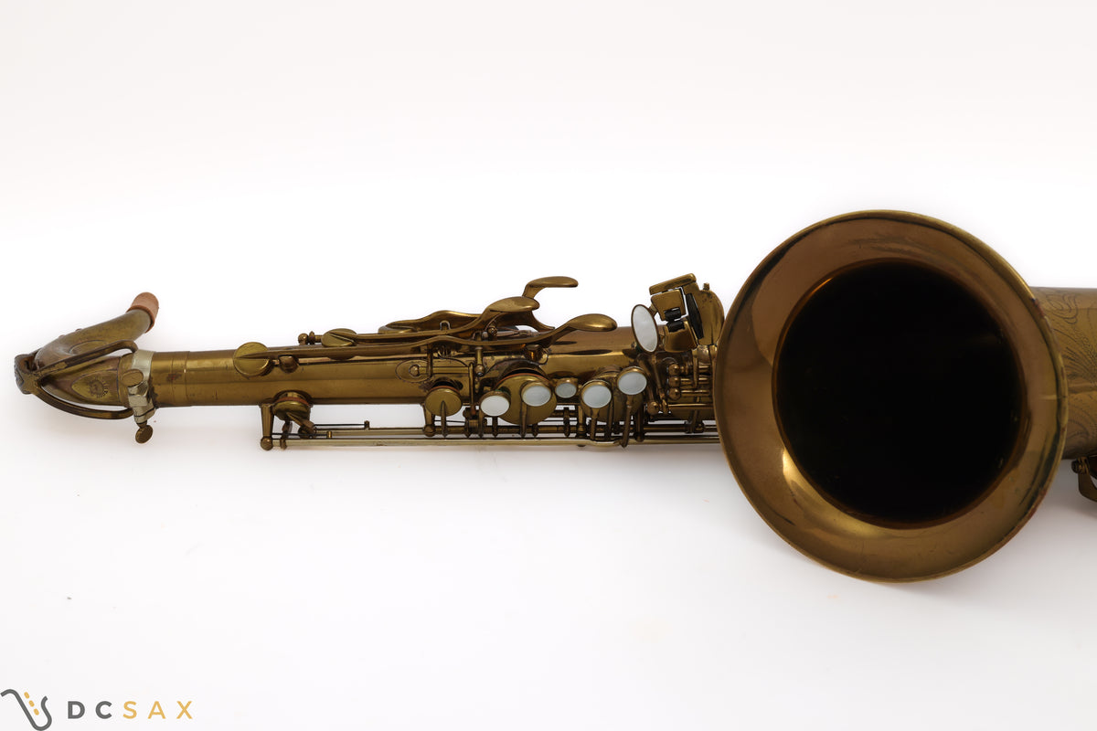 1957 70,xxx Selmer Mark VI Tenor Saxophone, 90% Original Lacquer, New Pads, Video Demo