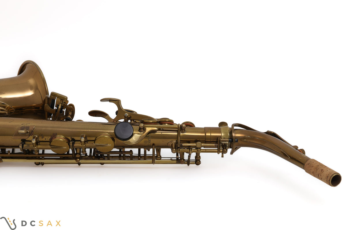 1958 74,xxx Selmer Mark VI Alto Saxophone, 95%+ Original Lacquer, Medium Bow, Video