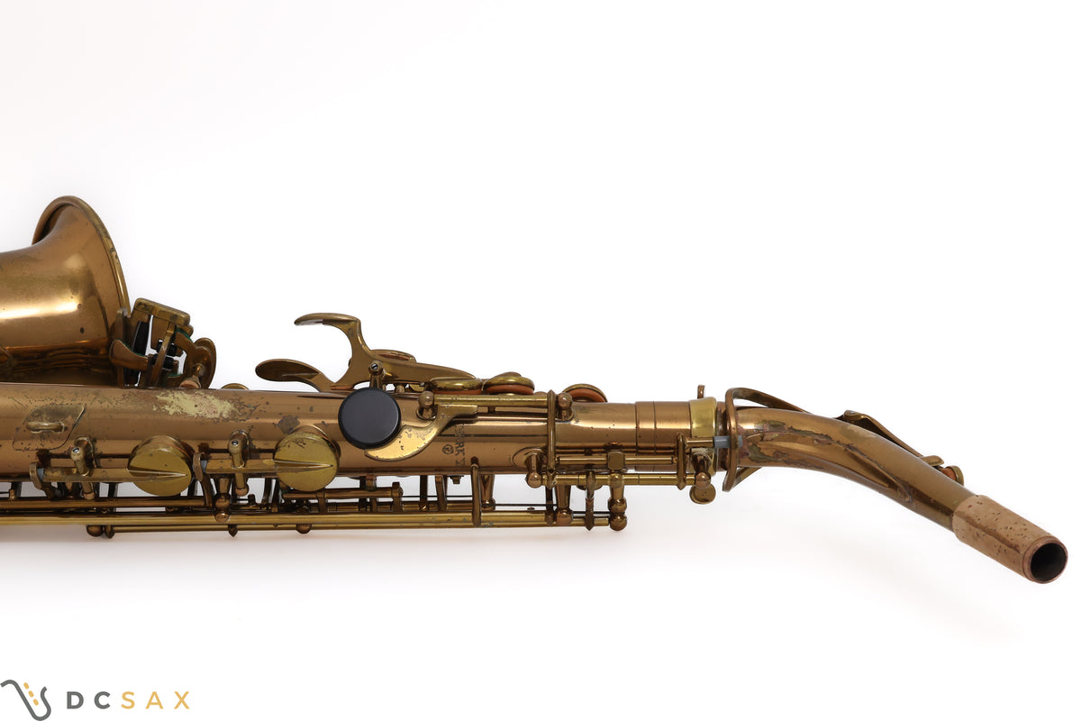 1958 75,xxx Selmer Mark VI Alto Saxophone, 99% Original Lacquer, Medium Bow, Video