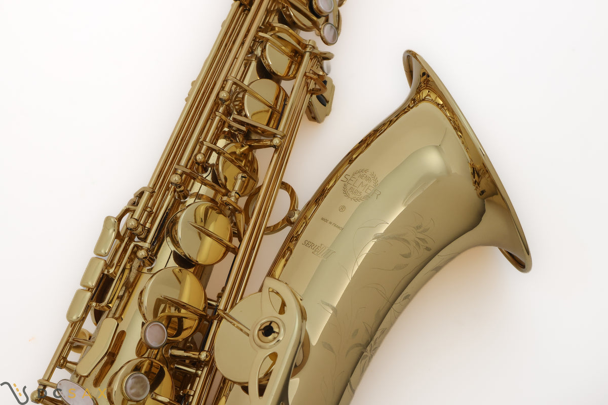 2022 Selmer Jubilee Series III Tenor Saxophone, Near Mint, Just Serviced, Original Case