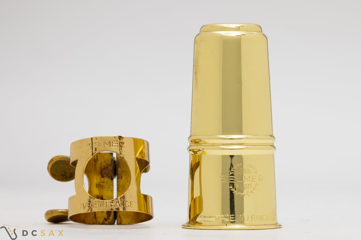 Selmer Two Screw Soprano Saxophone Ligature and Cap Set