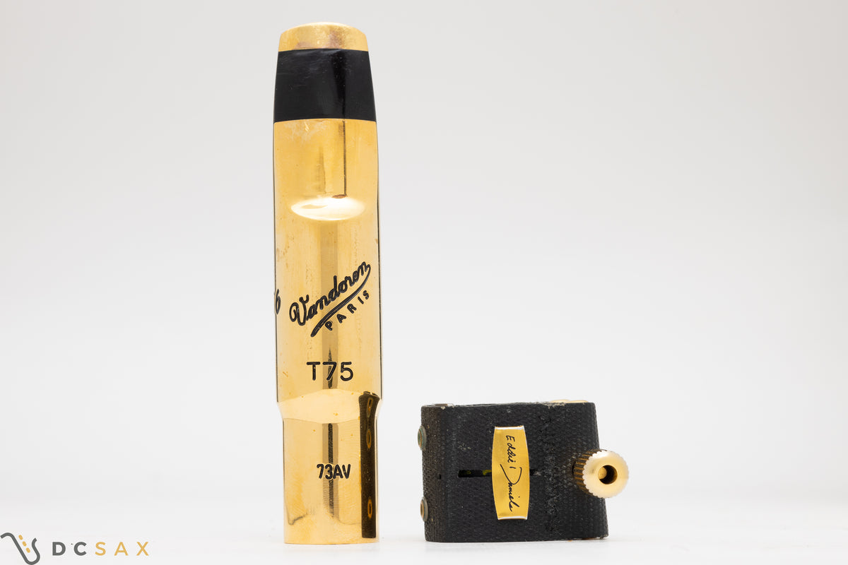 Vandoren T75 Tenor Saxophone Mouthpiece Plus Rovner Eddie Daniels Ligature
