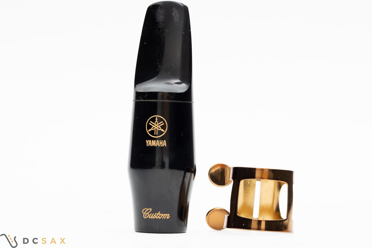 Yamaha Custom 4CM Alto Saxophone Mouthpiece Plus Ligature