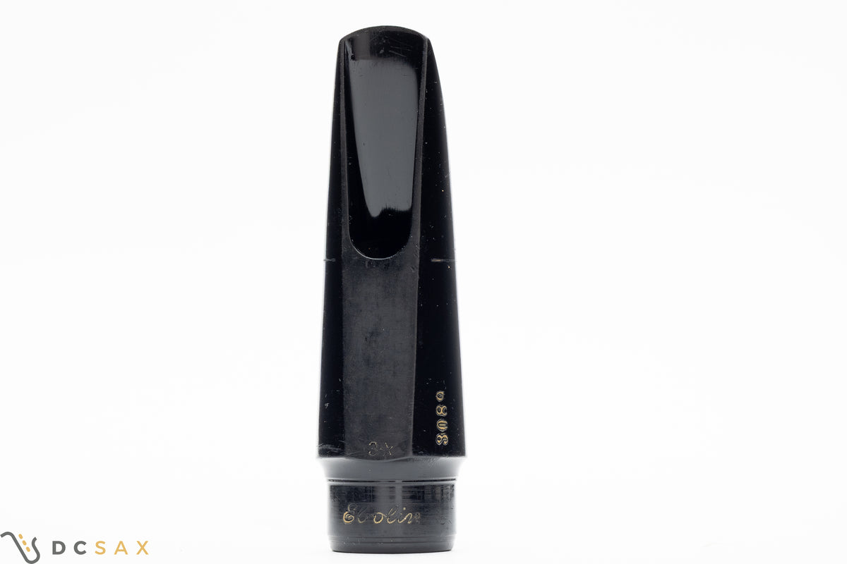 1940's Brilhart Streamline Ebolin Tenor Saxophone Mouthpiece, 4 Digit Great Neck