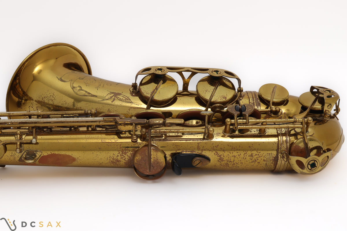1967 142,xxx Selmer Mark VI Tenor Saxophone, 95% Original Lacquer, Vertical Stamp, Fresh Overhaul
