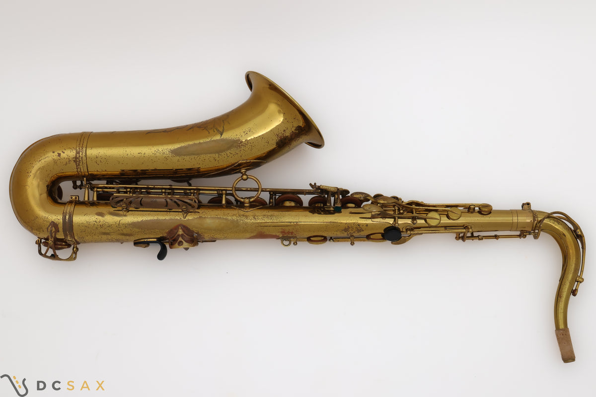 1967 142,xxx Selmer Mark VI Tenor Saxophone, 95% Original Lacquer, Vertical Stamp, Fresh Overhaul