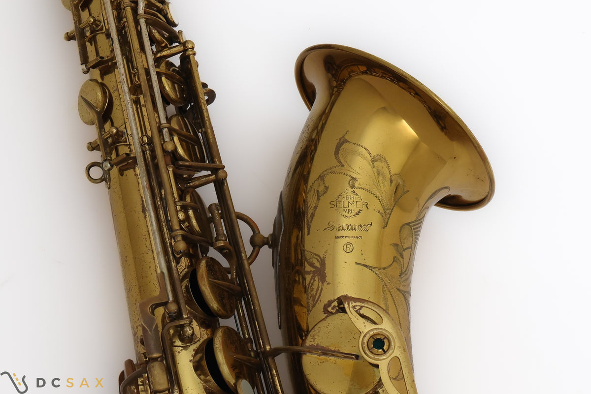 1967 142,xxx Selmer Mark VI Tenor Saxophone, 95% Original Lacquer, Vertical Stamp, Fresh Overhaul