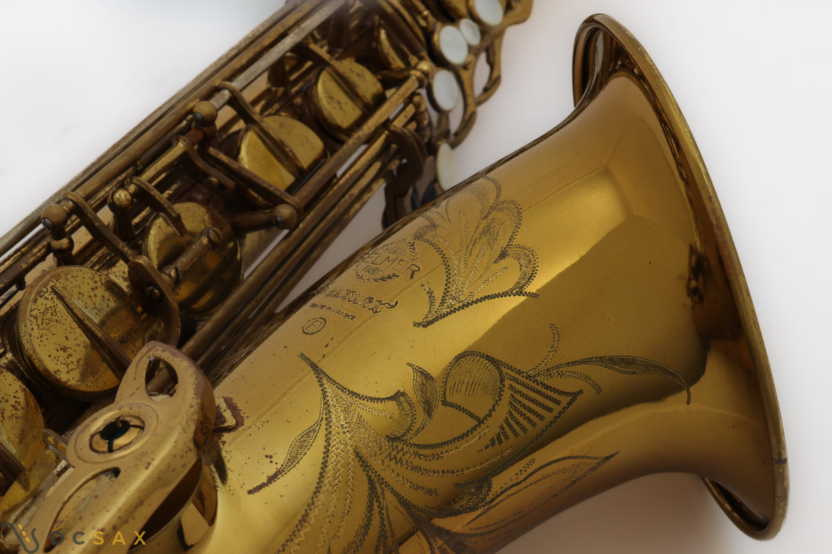1967 142,xxx Selmer Mark VI Tenor Saxophone, 95% Original Lacquer, Vertical Stamp, Fresh Overhaul