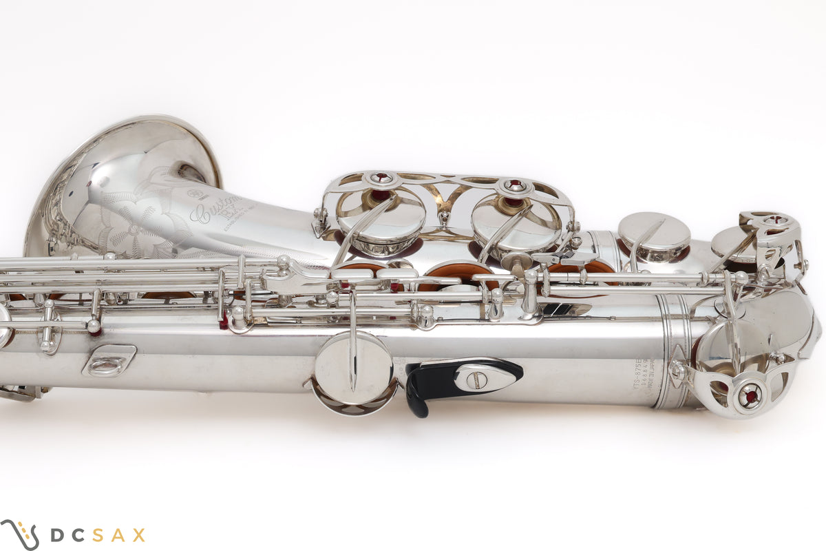 Yamaha Custom YTS-875EXS Silver Plated Tenor Saxophone, Just Serviced, Near Mint