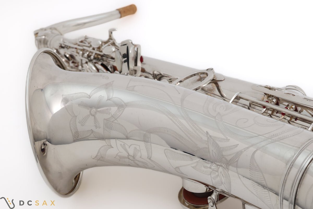 Yamaha Custom YTS-875EXS Silver Plated Tenor Saxophone, Just Serviced, Near Mint
