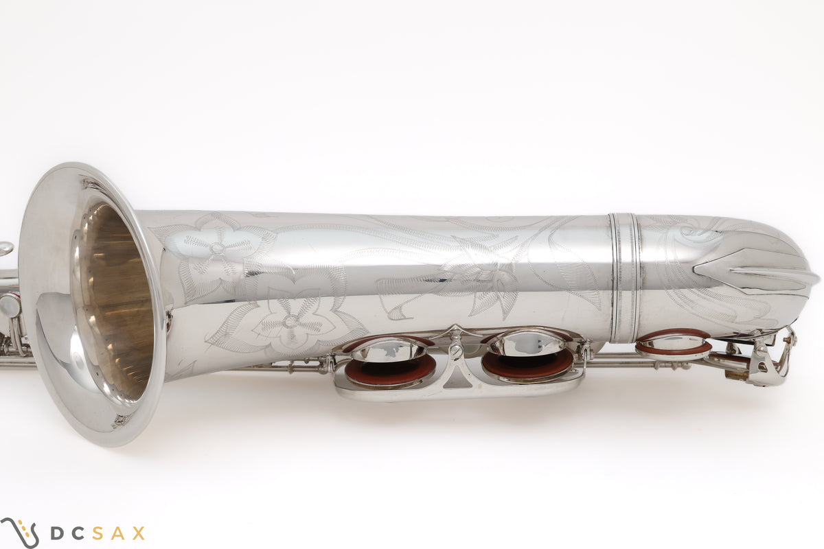 Yamaha Custom YTS-875EXS Silver Plated Tenor Saxophone, Just Serviced, Near Mint