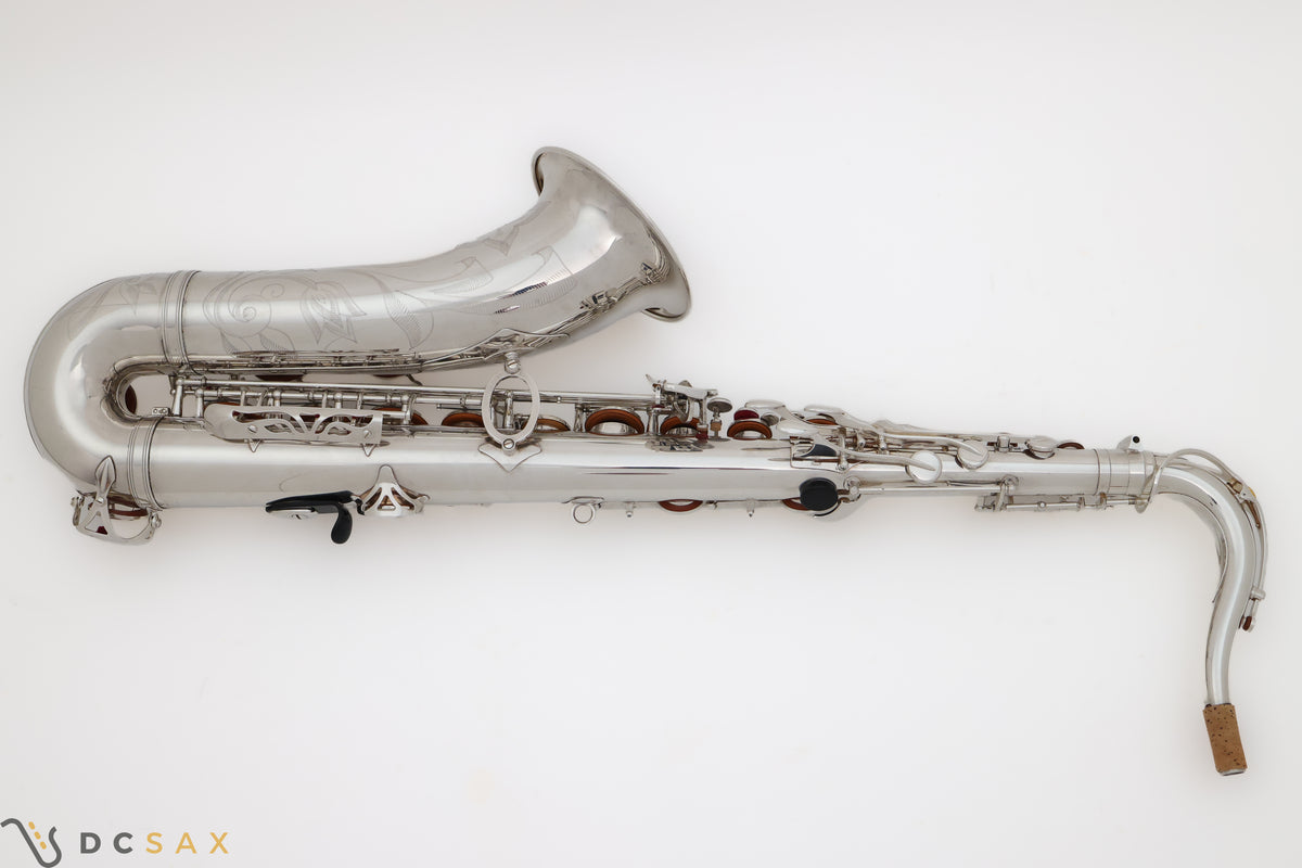 Yamaha Custom YTS-875EXS Silver Plated Tenor Saxophone, Just Serviced, Near Mint