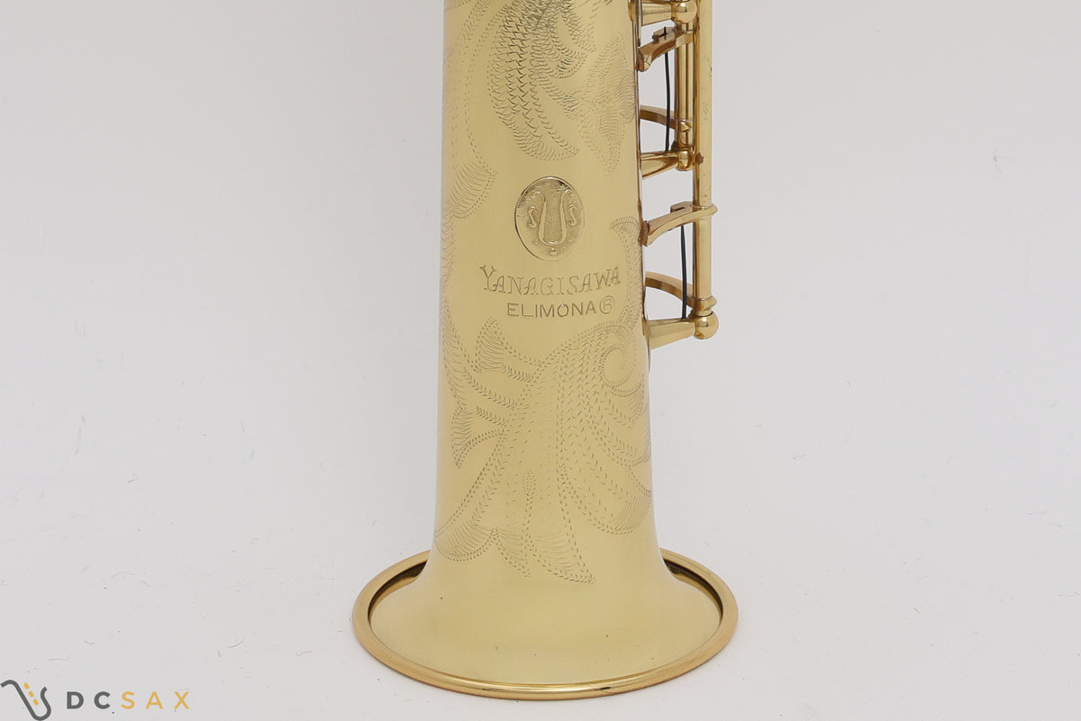 Yanagisawa Elimona S-990 Soprano Saxophone, High G, Mint Condition