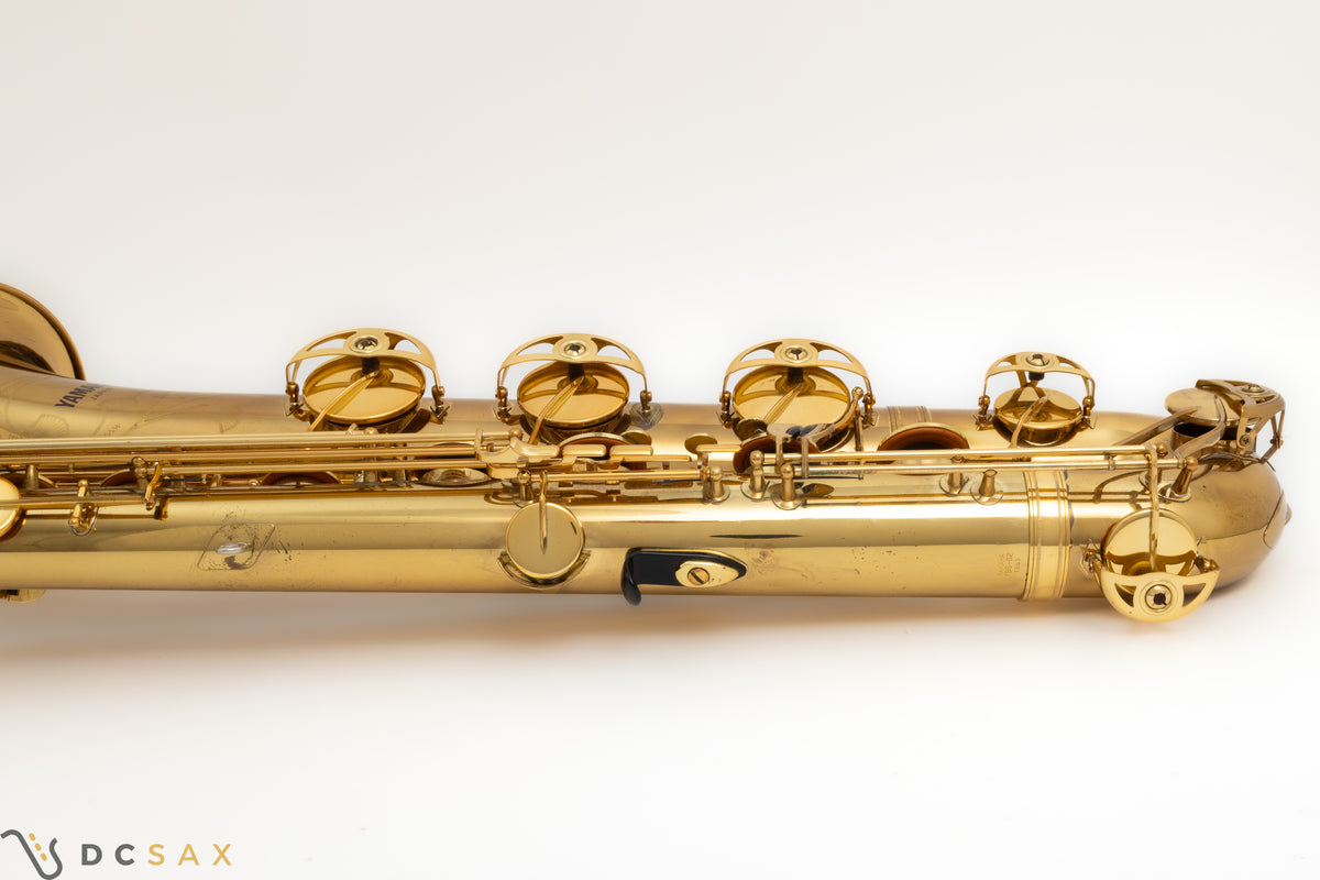Purple Logo Yamaha YBS-62 Baritone Saxophone