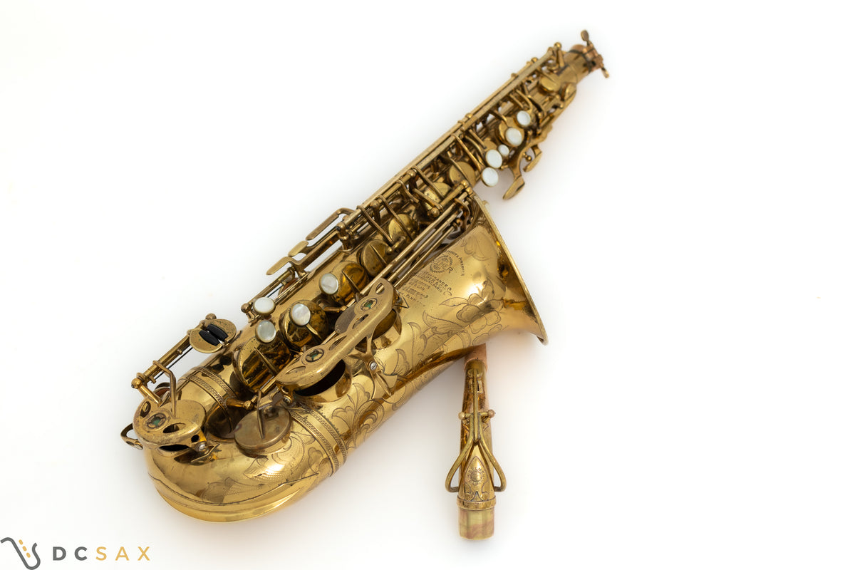 1937年製 Selmer Balanced Action アルトサックス シリアル23,xxx番台、整備済み、試奏動画あり