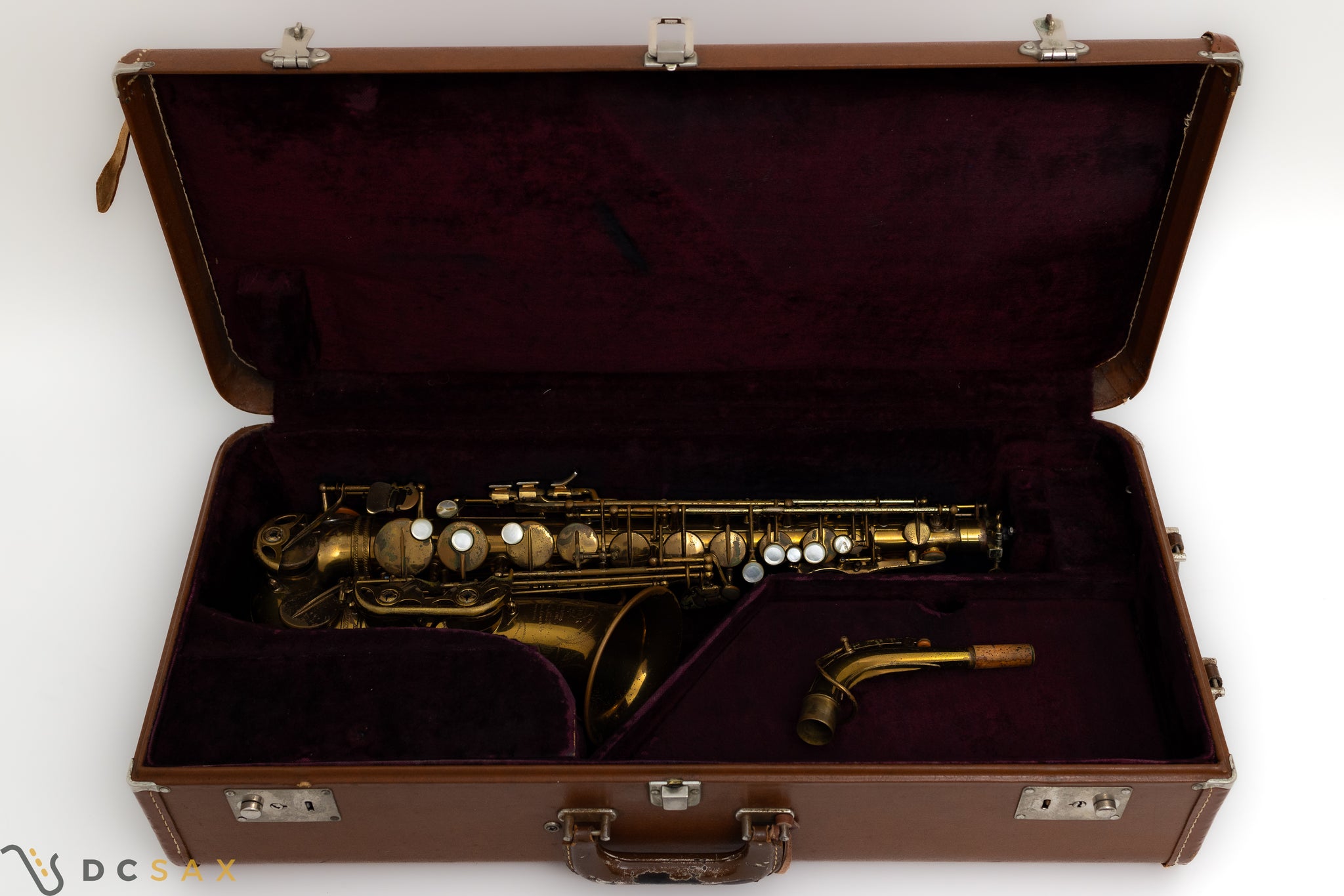1953 52,xxx Selmer Super Balanced Action Alto Saxophone, 95% Original Lacquer, Video