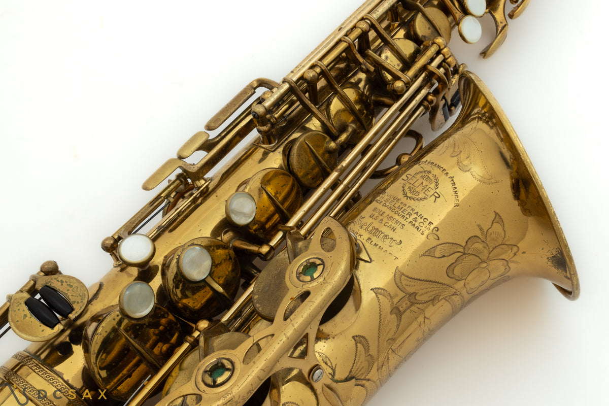 1937年製 Selmer Balanced Action アルトサックス シリアル23,xxx番台、整備済み、試奏動画あり